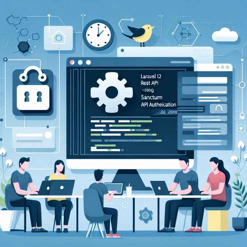 Mastering Laravel 12: A Complete Guide to REST API Authentication Using Sanctum [2025 Edition]
